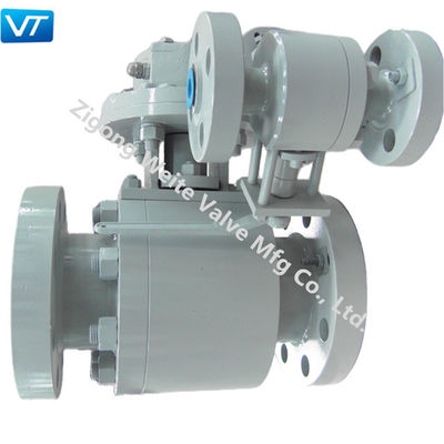 calidad  Forged Steel Double Oil Pipeline Valves ISO5211 Double Block And Bleed Ball Valves fábrica