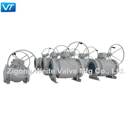 Válvula de API Gear Box Operated Ball para el agua, aire, gas, aceite, líquido