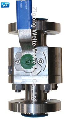600lb flotante 6FA API Fire Safe Valve 0,5&quot; palanca actuada con la fijación del dispositivo