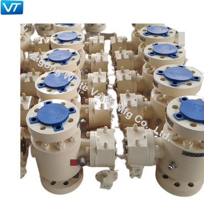 Vávula de bola de la clase 2500 del acero de forja 2&quot; actuador eléctrico neumático de la vávula de bola LF2