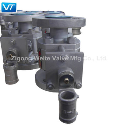 Tipo flotante de alta temperatura de alta presión manual vávula de la vávula de bola ISO9001 de bola