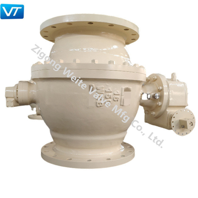 Vávula de bola del muñón del doble del API 6D 16&quot; 150LB ASME B31.4 ASME B 31,8