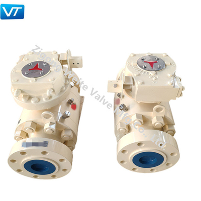 Las 10000 PSI talla 4-1/16 industrial de la vávula de bola del OEM avanzan lentamente el cuerpo 4130